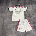 Conjunto Infantil Real Madrid local blanco 2026/27