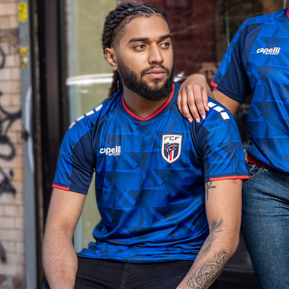 Camiseta Selección Cabo Verde principal azul - Copa del Mundo 2026
