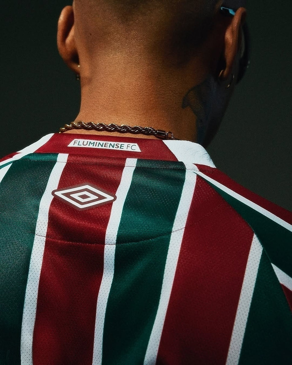 Camiseta Fluminense principal tricolor 2025/26