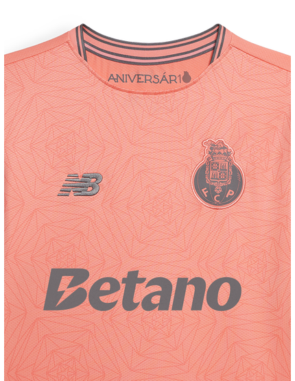 Camiseta segundo equipación rosa 2025/26 simbolo bordado