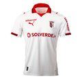Camiseta Braga blanca alternativa 2025/26