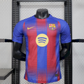 Camiseta Barcelona local azul y roja  - Jugador 2025/26