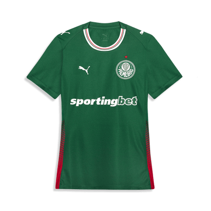 Camiseta Palmeiras Femenina verde principal 2026/27