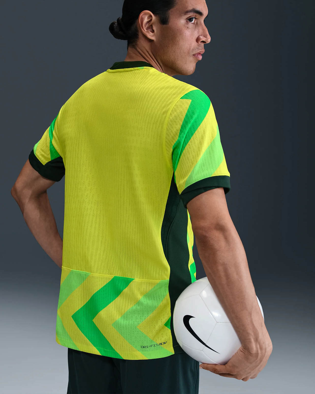 Camiseta Selección de Australia principal verde/amarilla - Copa del Mundo 2026