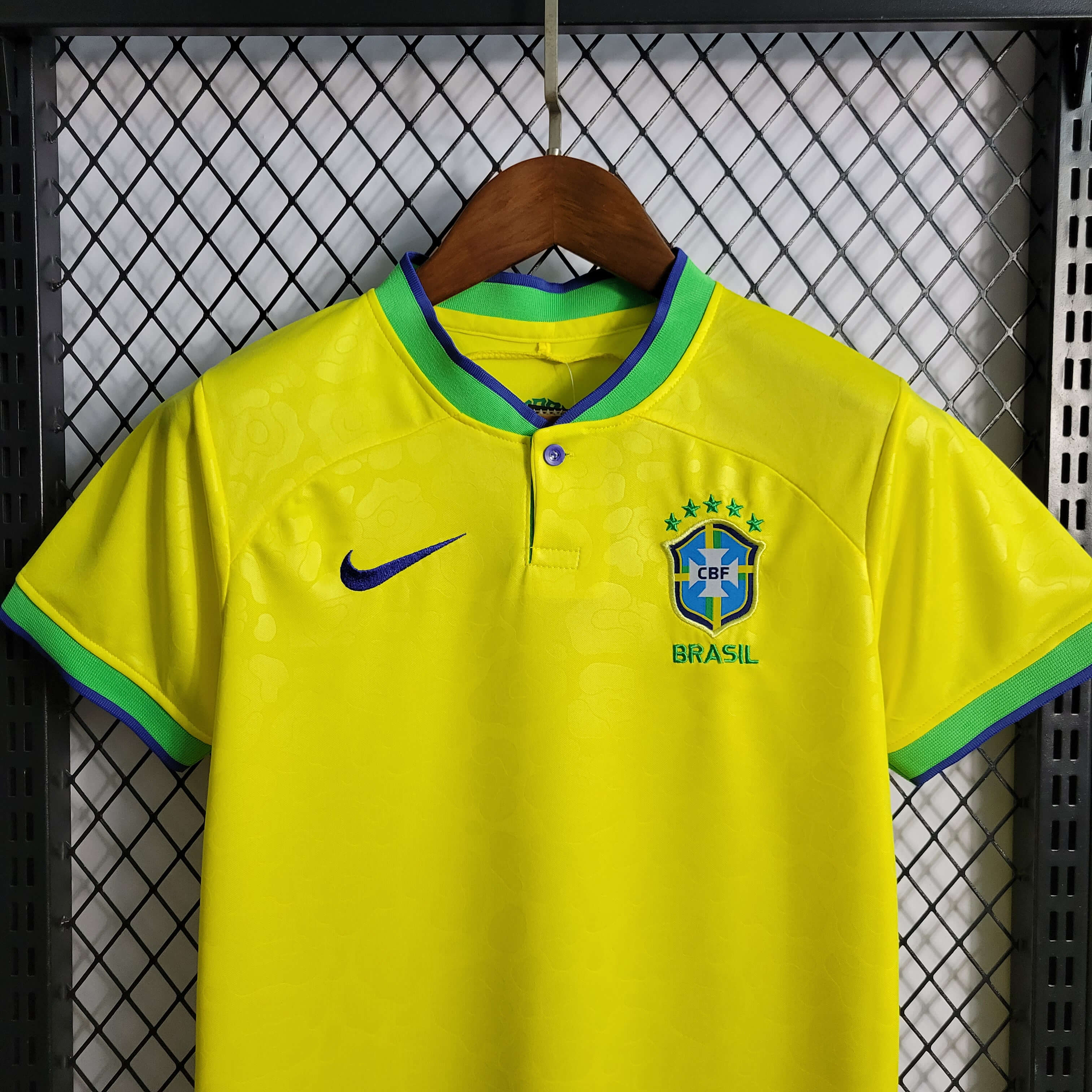 Conjunto Infantil Brasil 2022/23 - Local Aficionado PRO