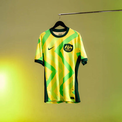 Camiseta Selección de Australia principal verde/amarilla - Copa del Mundo 2026