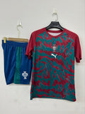 Conjunto Adulto Selección de Portugal rojo y verde 2026/27 COPA DEL MUNDO