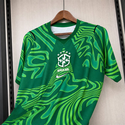 Camiseta Brasil Home portero Copa del Mundo 2026 - verde