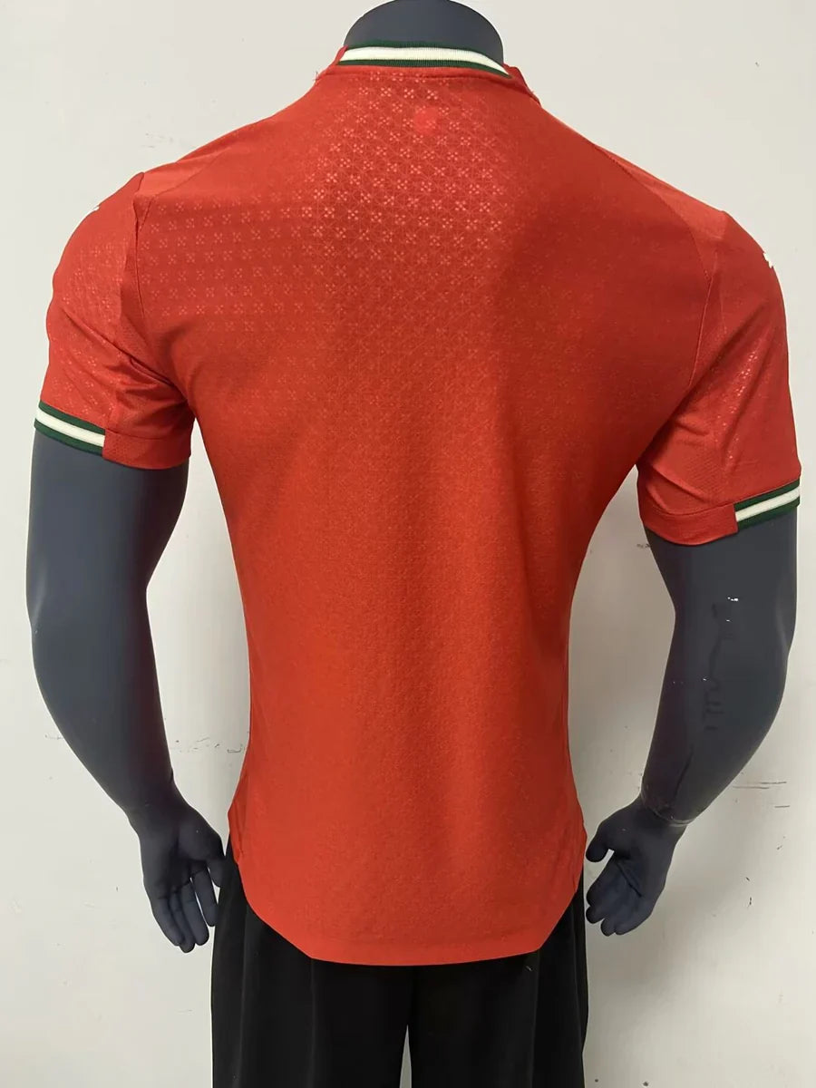 Camiseta Portugal roja local 2025 Jugador
