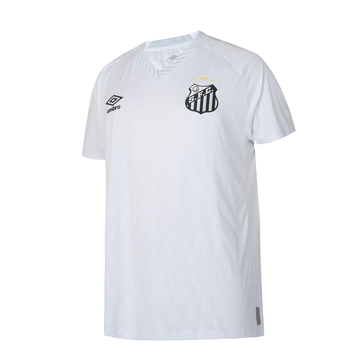 Camiseta Santos home 2025/26 blanca