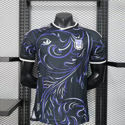 Camiseta Selección Argentina alternativa negra/azul COPA DEL MUNDO 2026 - PLAYER - AUTHENTIC