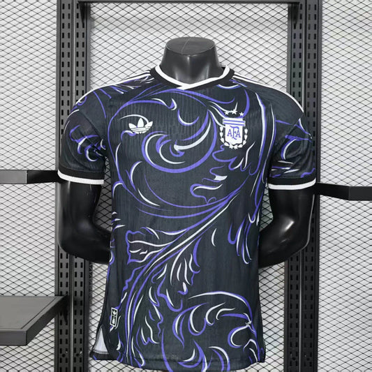 Camiseta Selección Argentina alternativa negra/azul COPA DEL MUNDO 2026 - PLAYER - AUTHENTIC