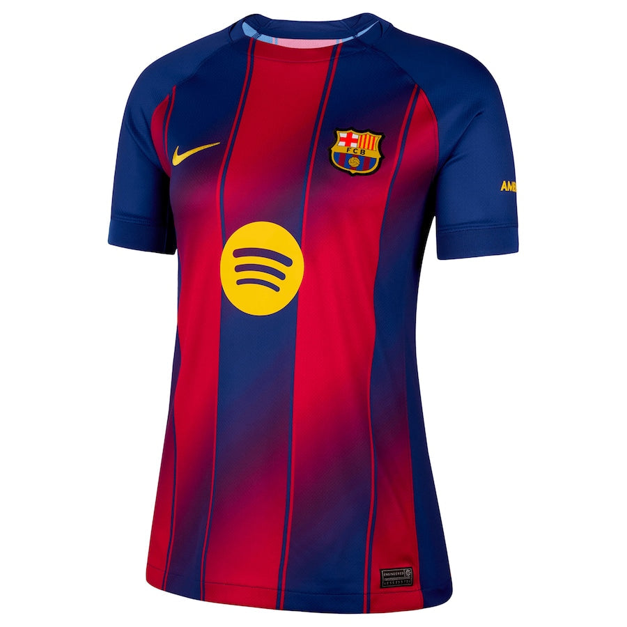 Camiseta Barcelona FEMENINA home azul y rojo 2025/26
