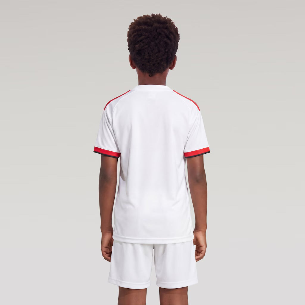Conjunto Infantil Flamengo Away 2026/27 - blanca