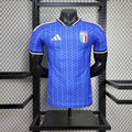 Camiseta Italia principal copa del mundo 2026 azul - PLAYER