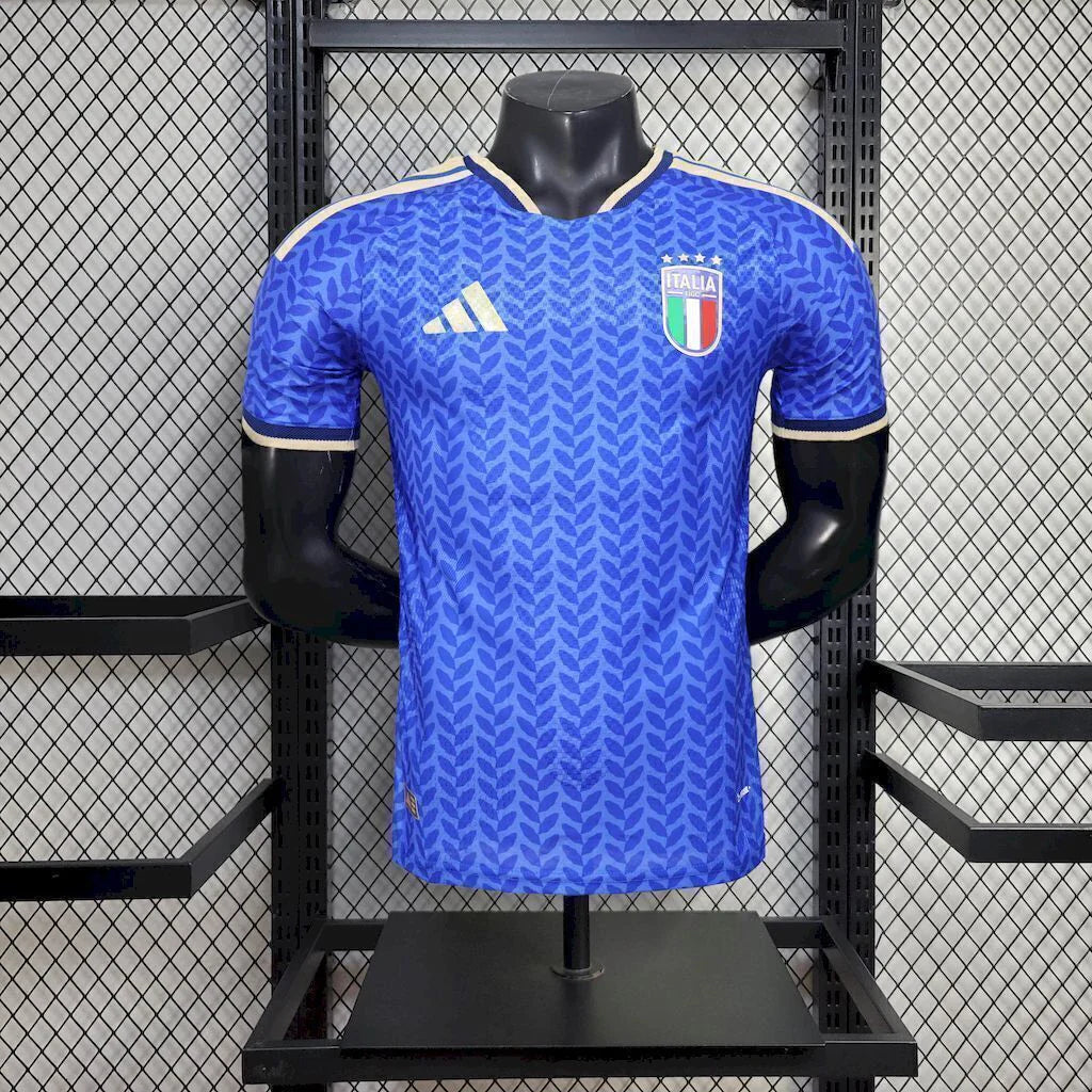 Camiseta Italia principal copa del mundo 2026 azul - PLAYER