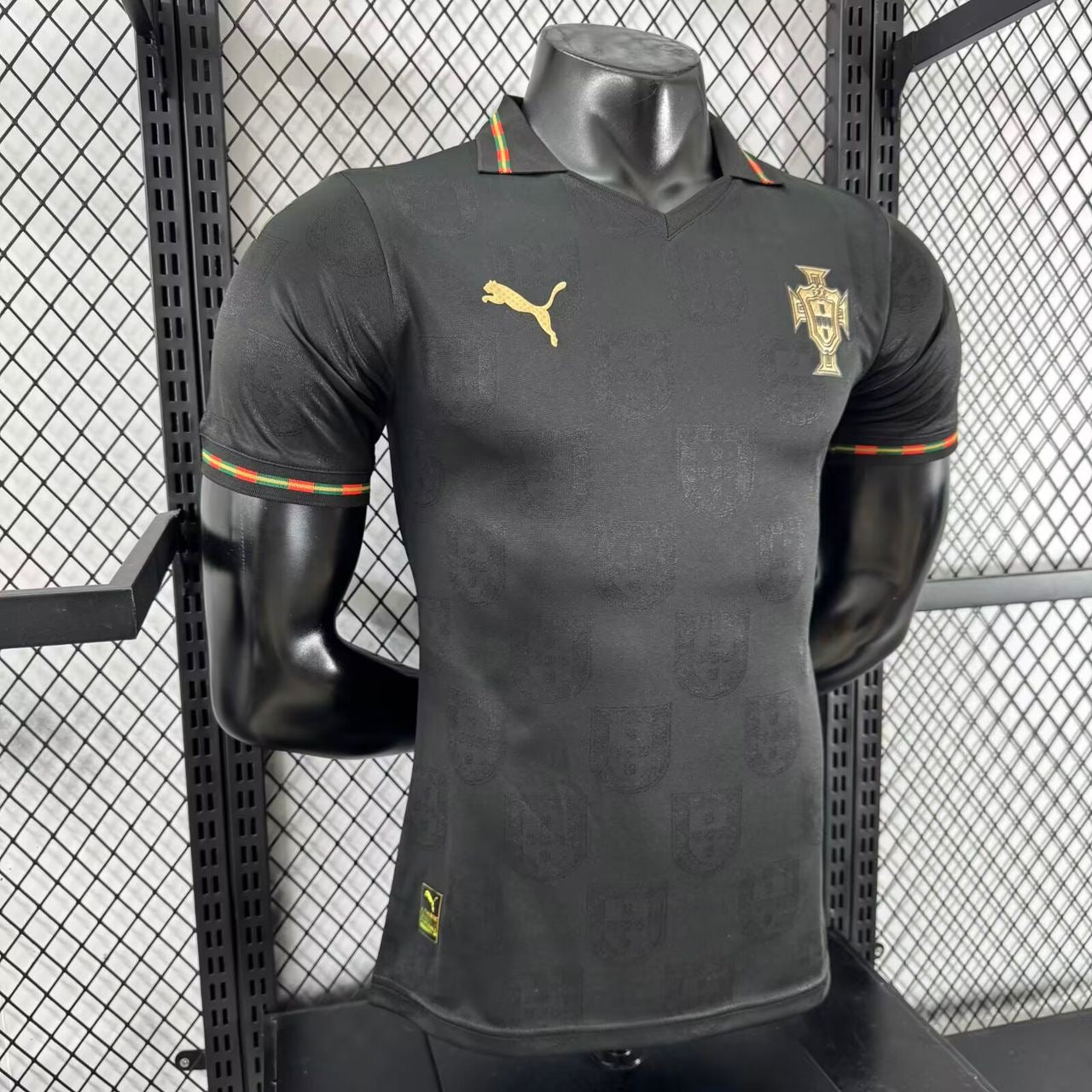 Camiseta Selección de Portugal edición especial pantera negra EUSÉBIO 2026/27 PLAYER - AUTHENTIC