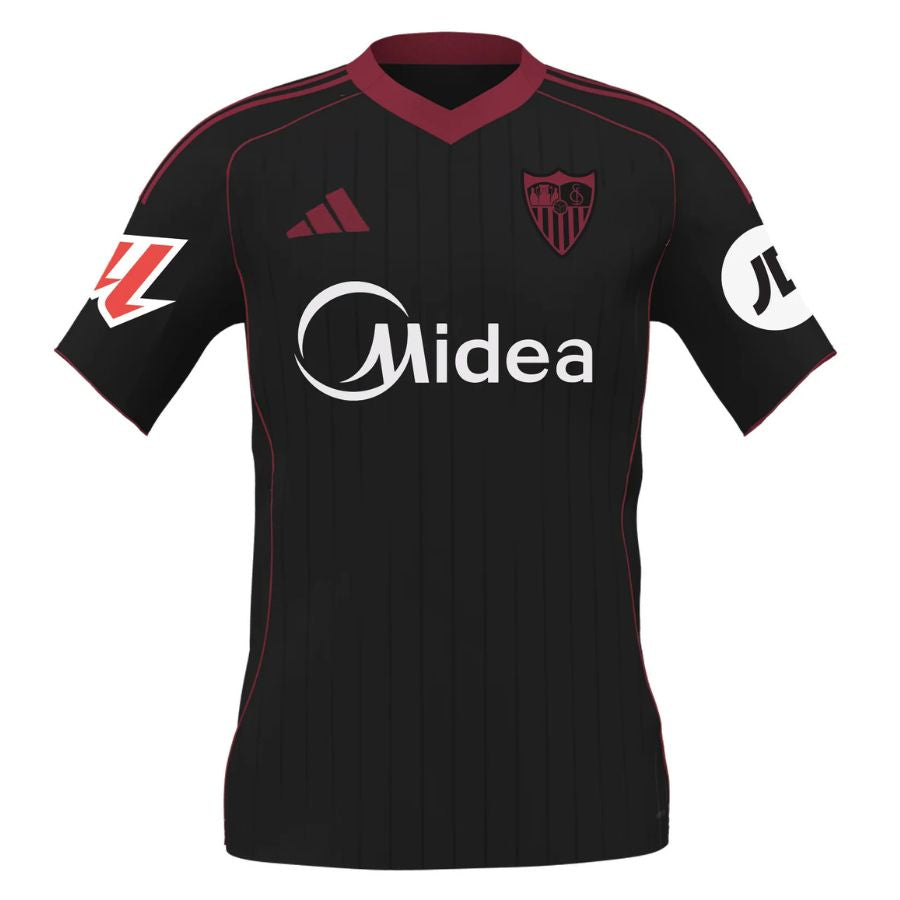 Camiseta Sevilla tercera negra 2025/26