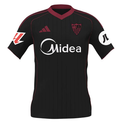 Camiseta Sevilla tercera negra 2025/26