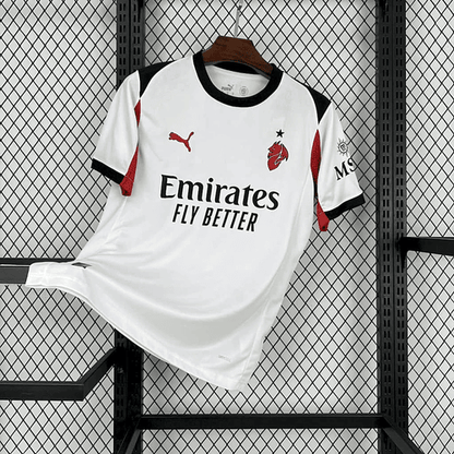 Camiseta Milan blanca alternativa 2025/26