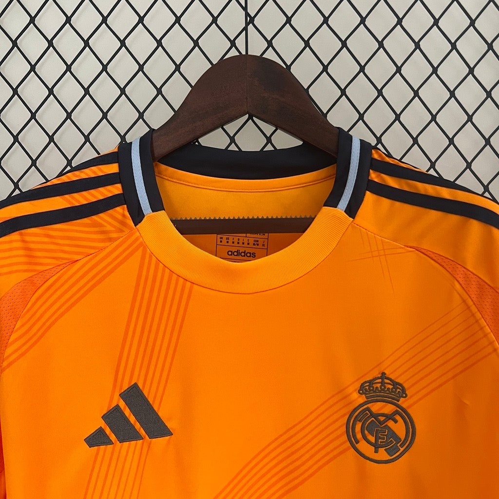 Camiseta Real Madrid naranja Visitante 2024/25