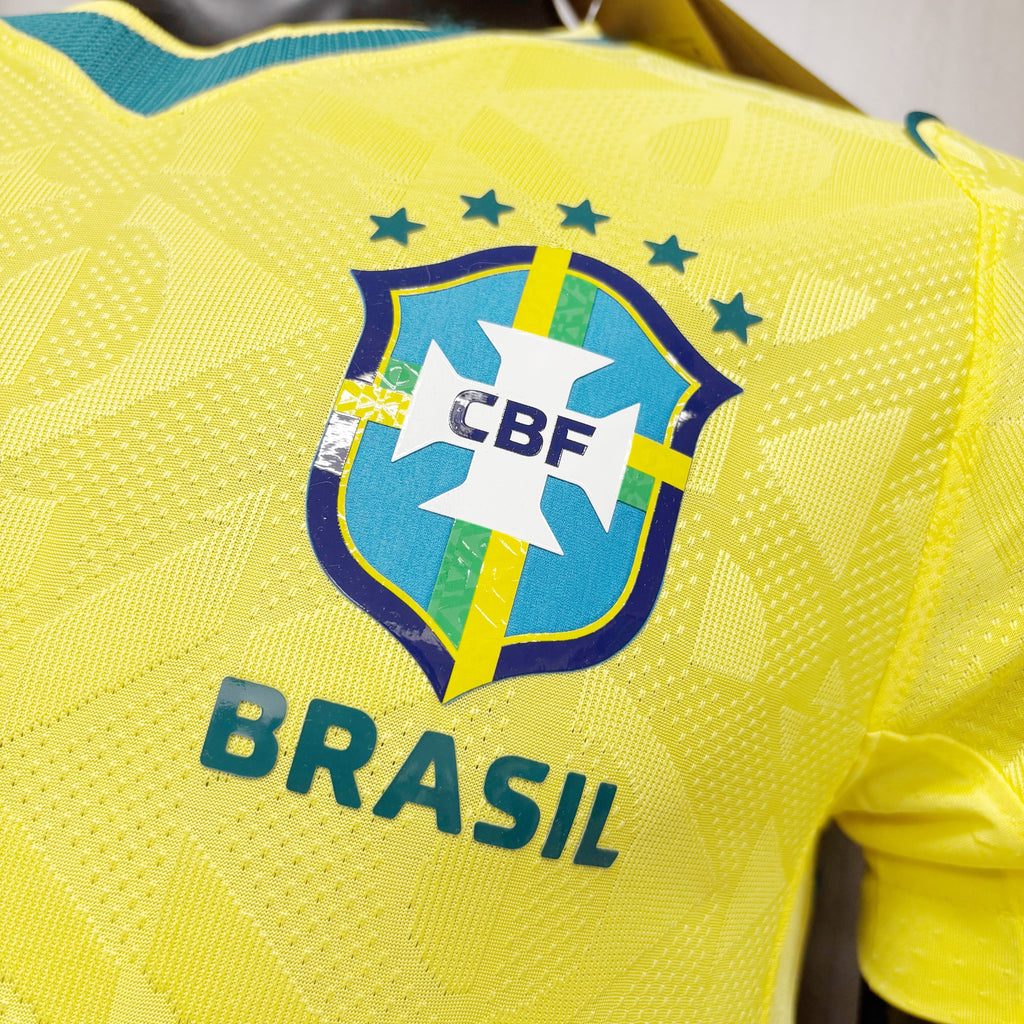 Camiseta Brasil principal copa del mundo 2026 amarilla - PLAYER