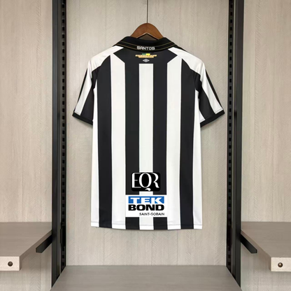 Camiseta Santos Away 2026/27 blanca/negro