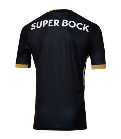 Camiseta especial negra y dorada “7” Ronaldo tercera equipación 2024/25