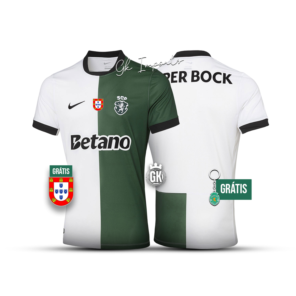 Camiseta STROMP cuarta equipación 2025/26 verde/blanco