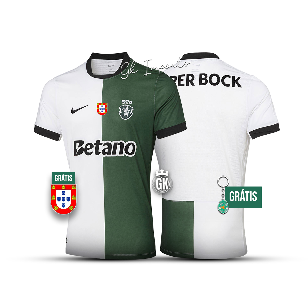 Camiseta STROMP quarto equipación 2025/26 verde/blanco