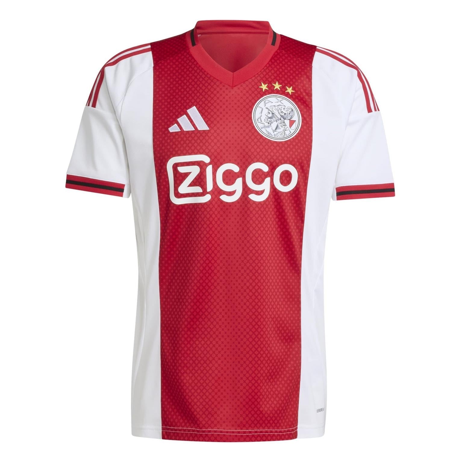 Camiseta Ajax principal 2025/26 - roja/blanca