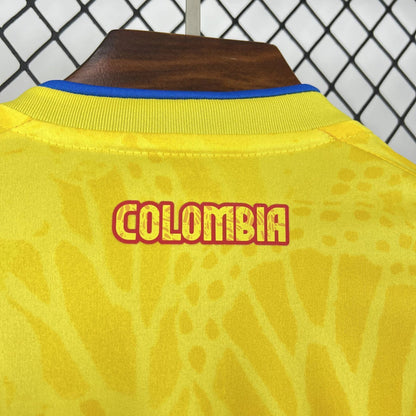 Camiseta Selección de Colombia  MANGA LARGA principal amarilla - Copa del Mundo 2026