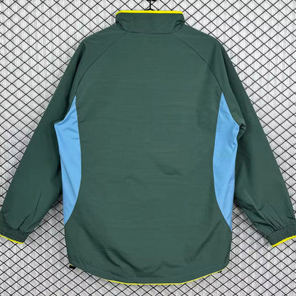 Chaqueta azul/verde leão 2026/27 cremallera completa - cortavientos