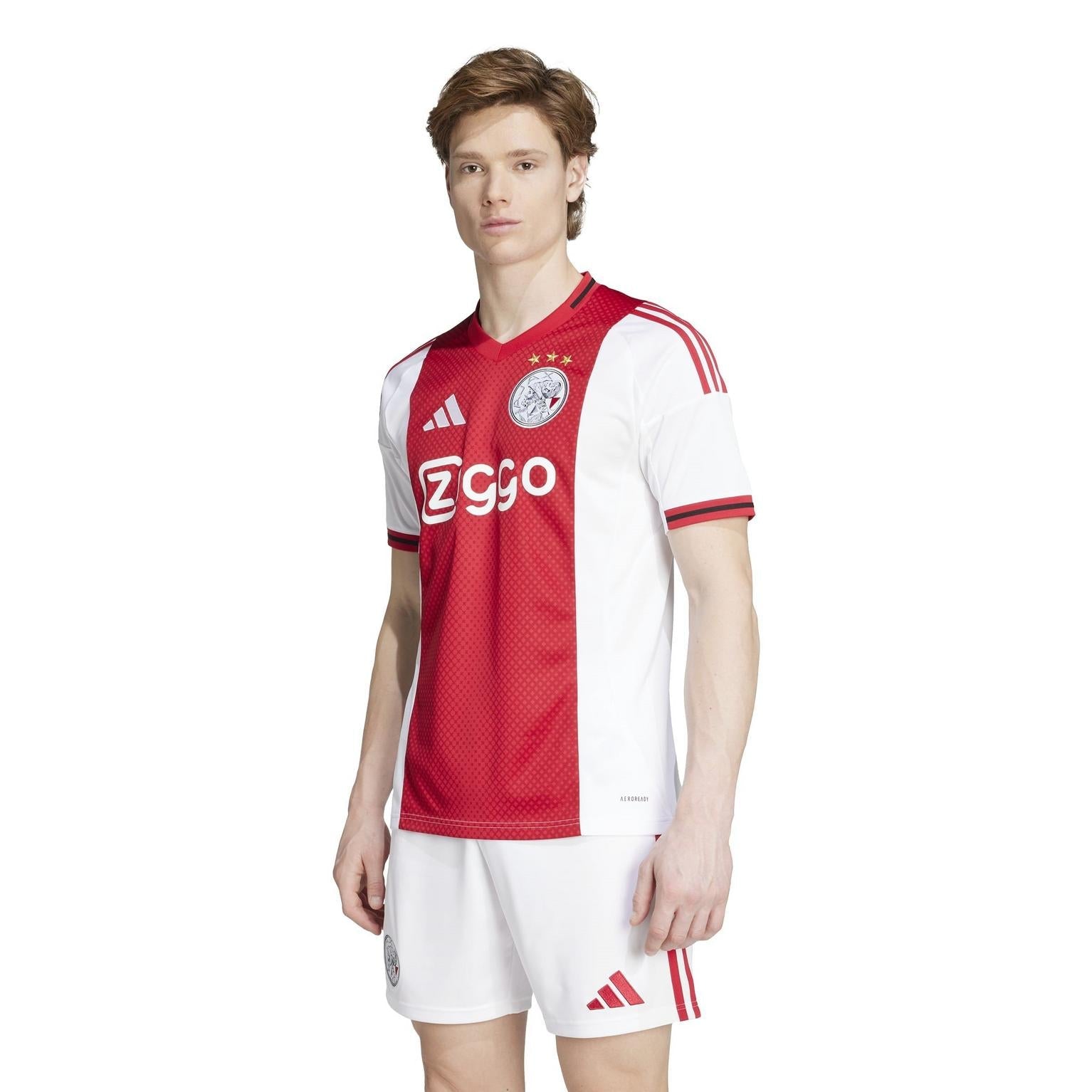 Camiseta Ajax principal 2025/26 - roja/blanca