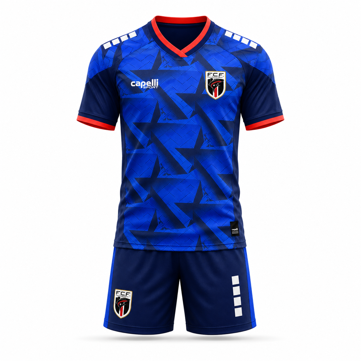Conjunto Infantil Cabo Verde principal Copa del mundo 2026 - azul