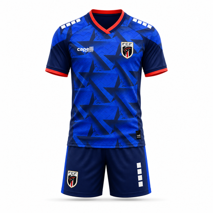Conjunto Infantil Cabo Verde principal Copa del mundo 2026 - azul