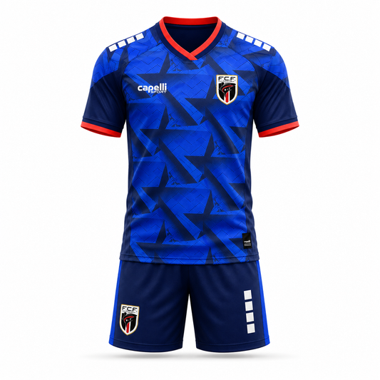Conjunto Infantil Cabo Verde principal Copa del Mundo 2026 - azul