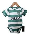 Body bebé S C P principal verde y blanco - 2025/26