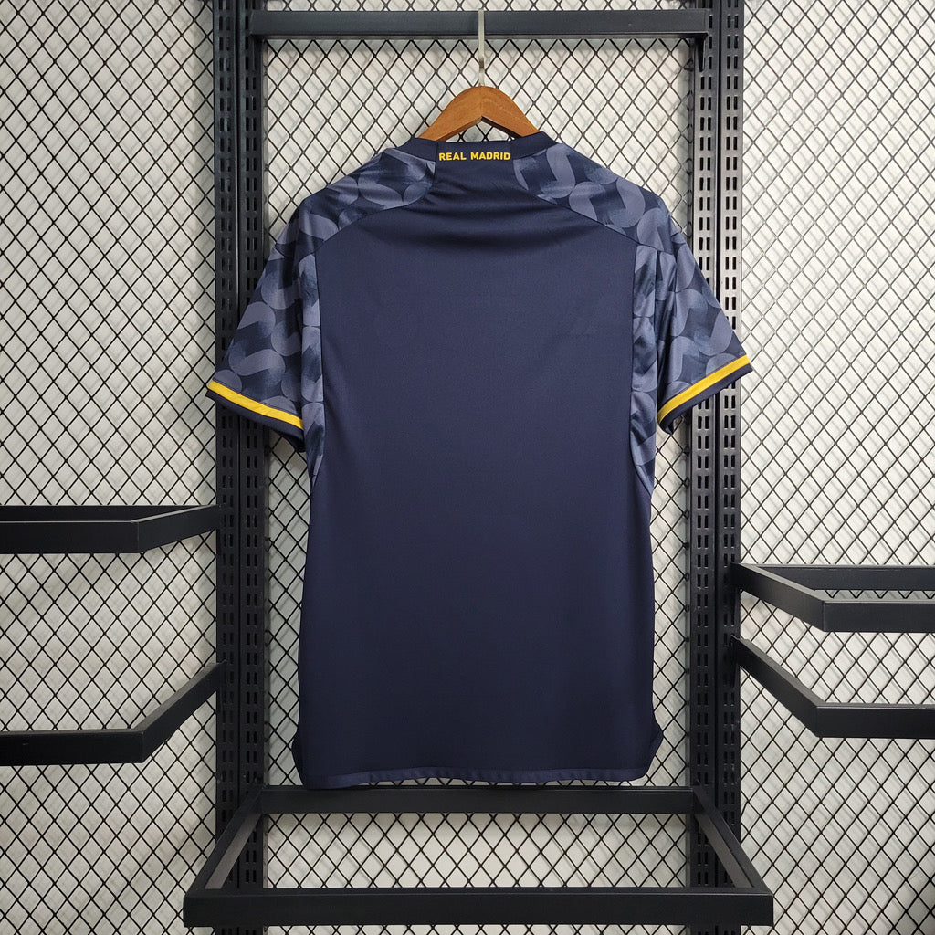 Camiseta Real Madrid negra/gris Visitante 2023/24