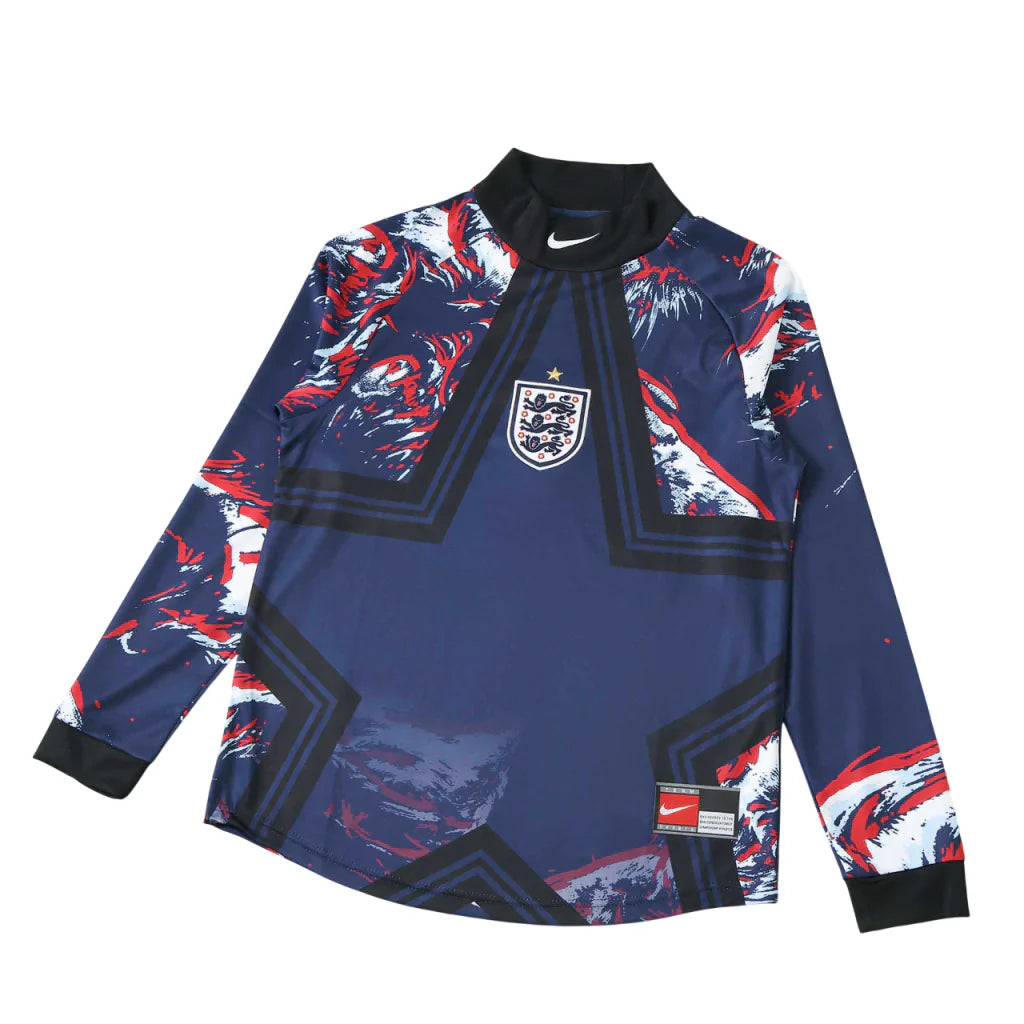 Camiseta Inglaterra portero manga larga Copa del Mundo 2026 - azul