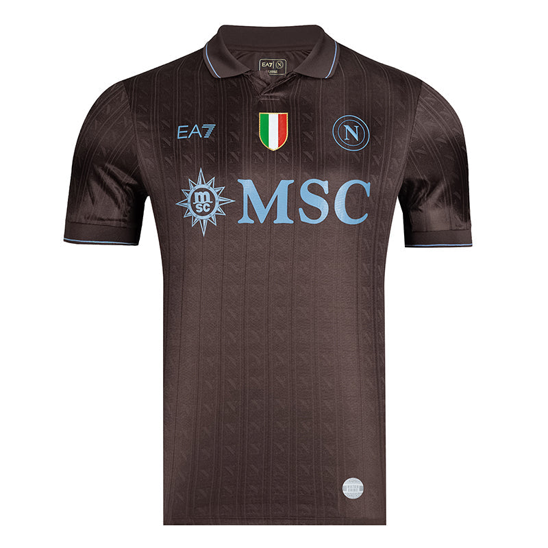 Camiseta Napoles third negra 2025/26 - napoli