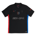 Camiseta Barcelona visitante 2024/25 - TRAVIS SCOTT negra