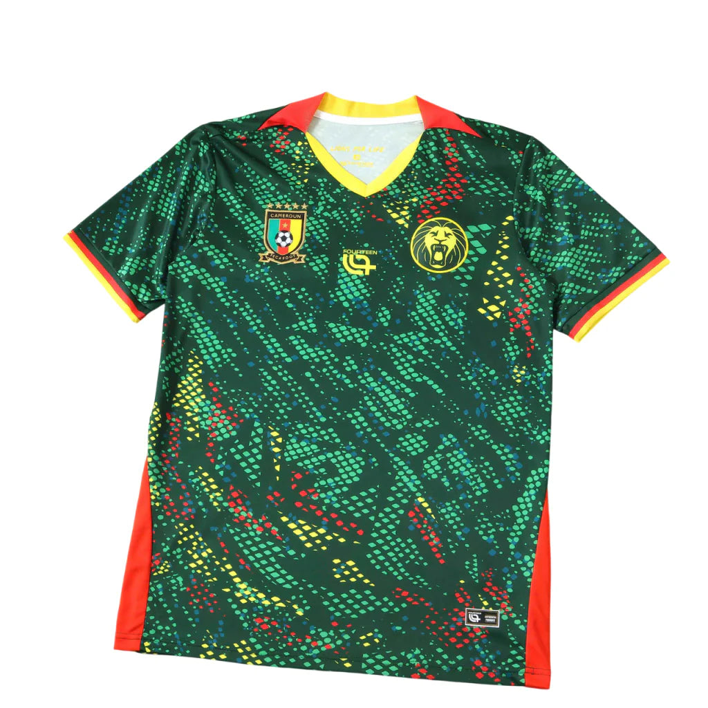 Camiseta Selección de Camerún principal verde - Copa del Mundo 2026