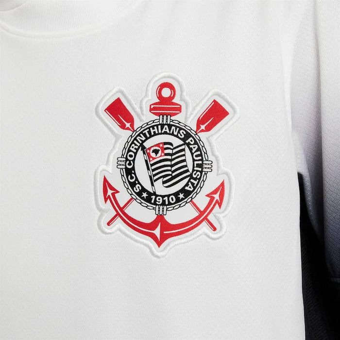 Conjunto Infantil Corinthians blanco 2024/25