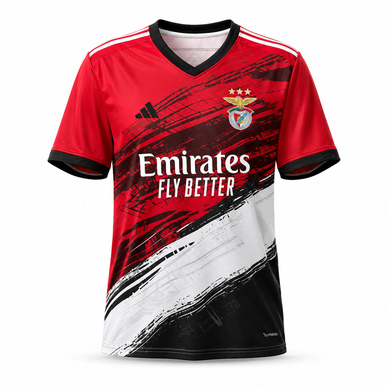 Camiseta concept exclusiva roja, blanca y negra 2026/27 - LANZAMIENTO