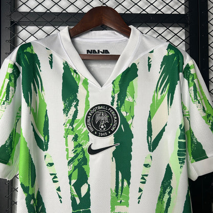 Camiseta Selección de Nigeria alternativa blanca/verde - Copa del Mundo 2026