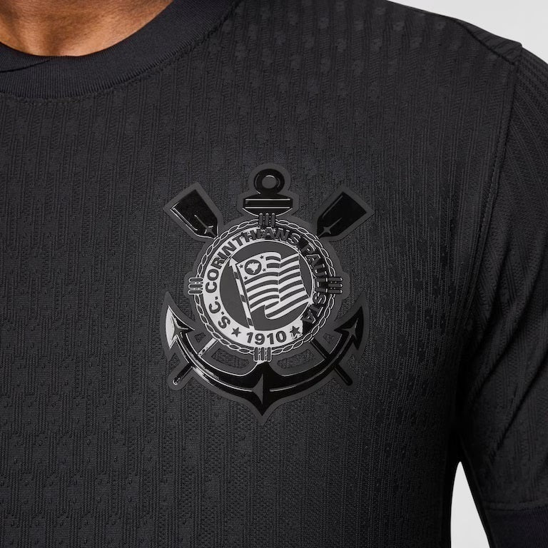 Camiseta Corinthians negra 2024/2025 PLAYER