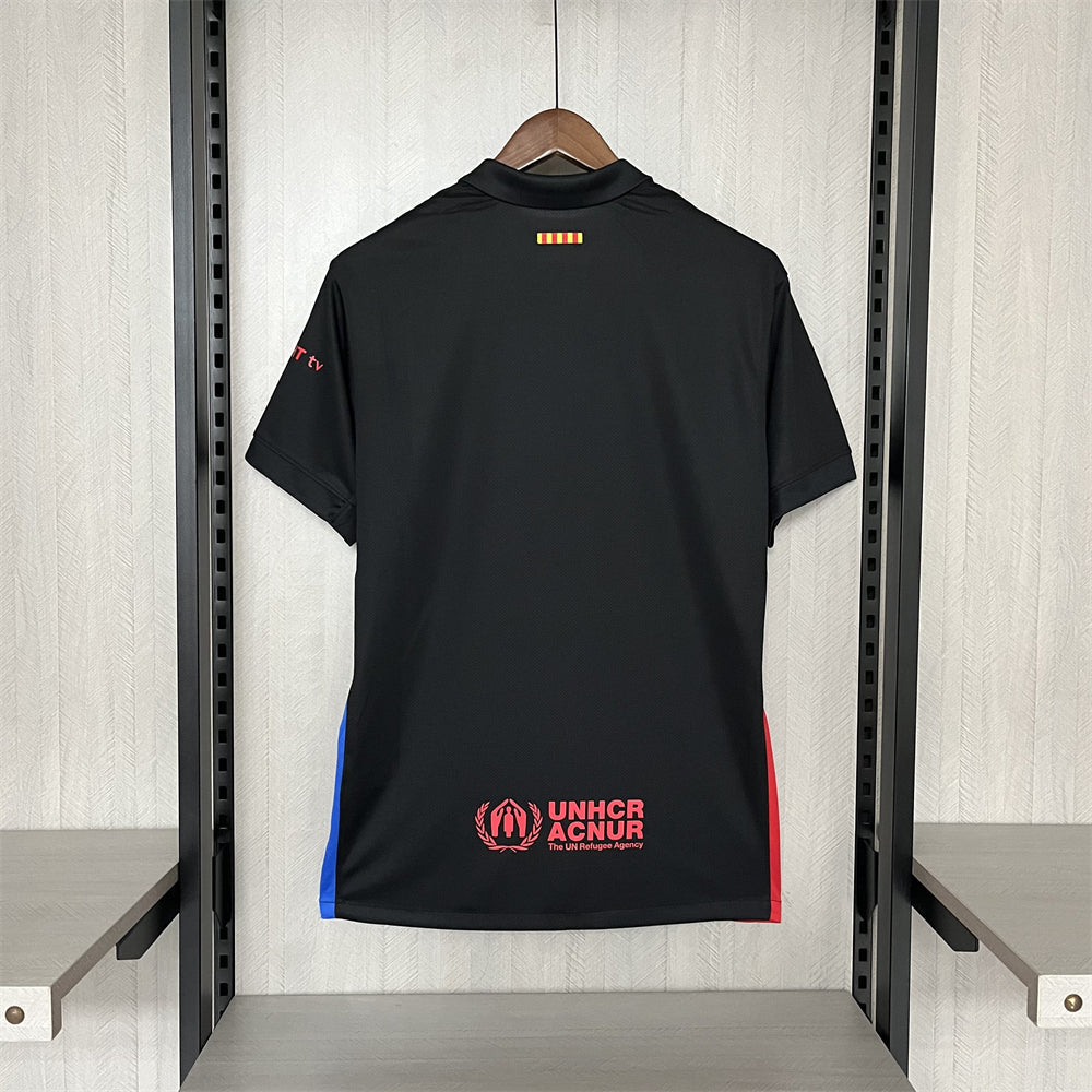 Camiseta Barcelona negra alternativo 2024/25