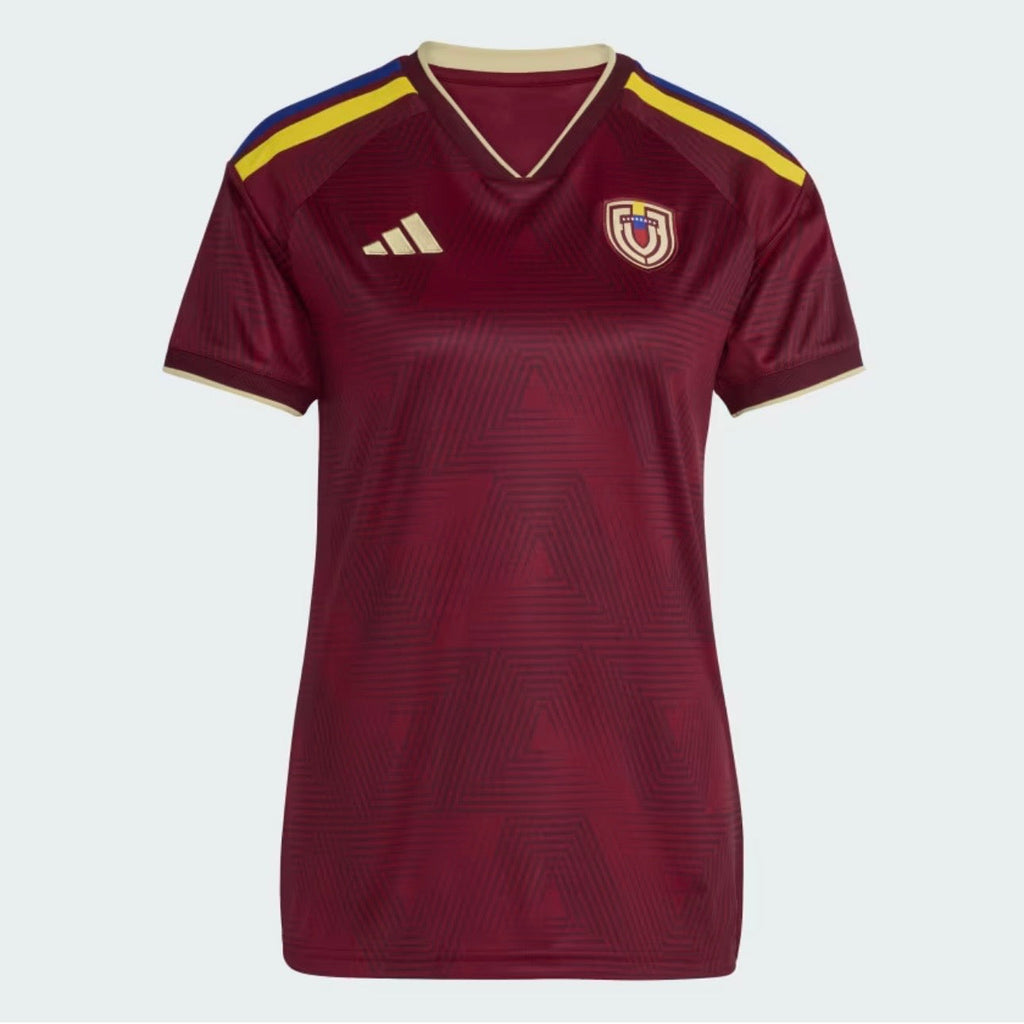 Camiseta Venezuela FEMENINA principal Copa del Mundo 2026 - vinho