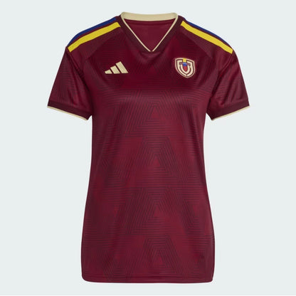 Camiseta Venezuela FEMENINA principal Copa del Mundo 2026 - burdeos